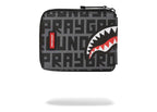 Sprayground Split Infinity Check Packable Grey