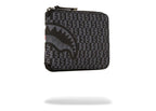 Sprayground Split Infinity Check Packable Grey