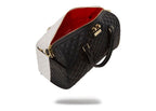 Sprayground Split Quilt Shark Mini Duffle Black