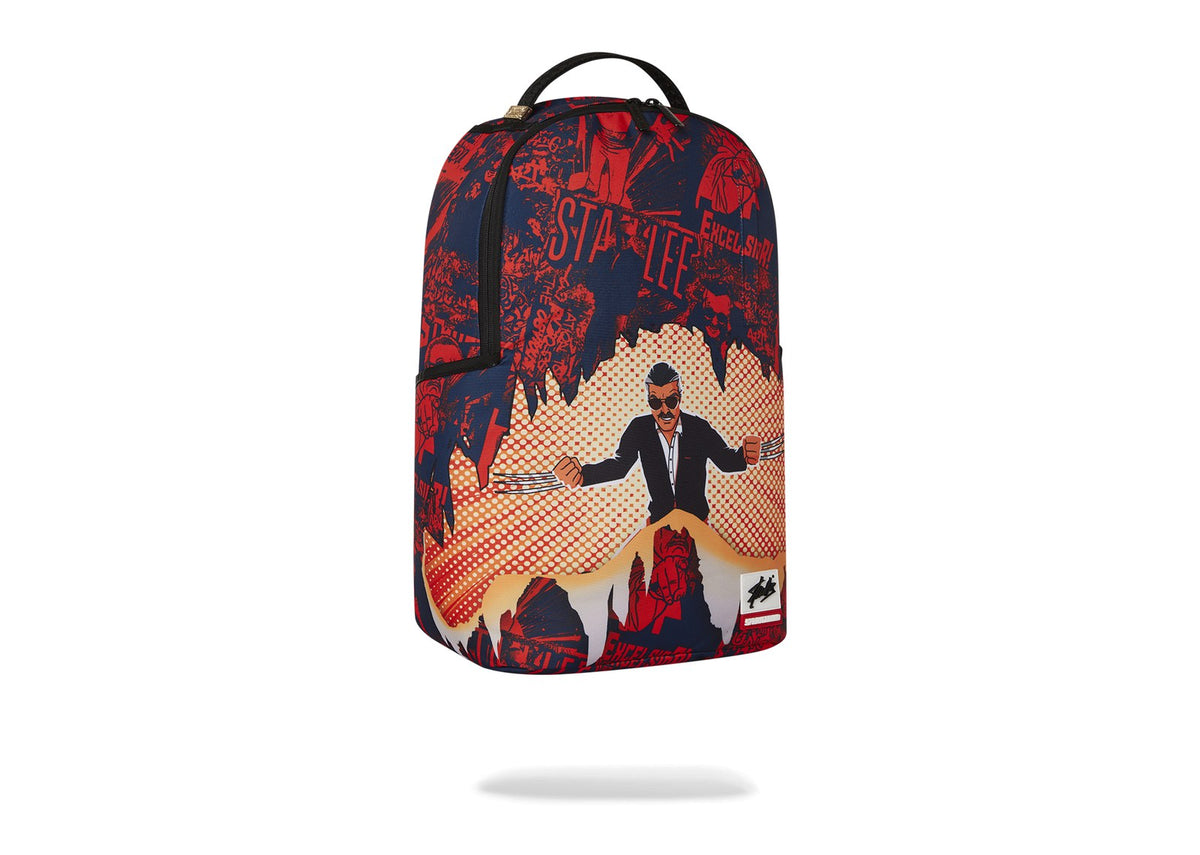 Sprayground Stan Lee Backpack If You Cant Find a Hero, Be One