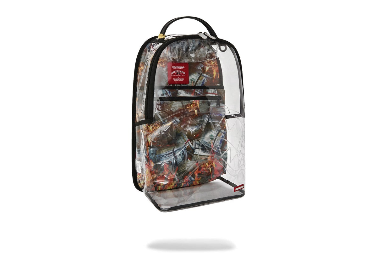 Sprayground Stay Up Clear Backpack