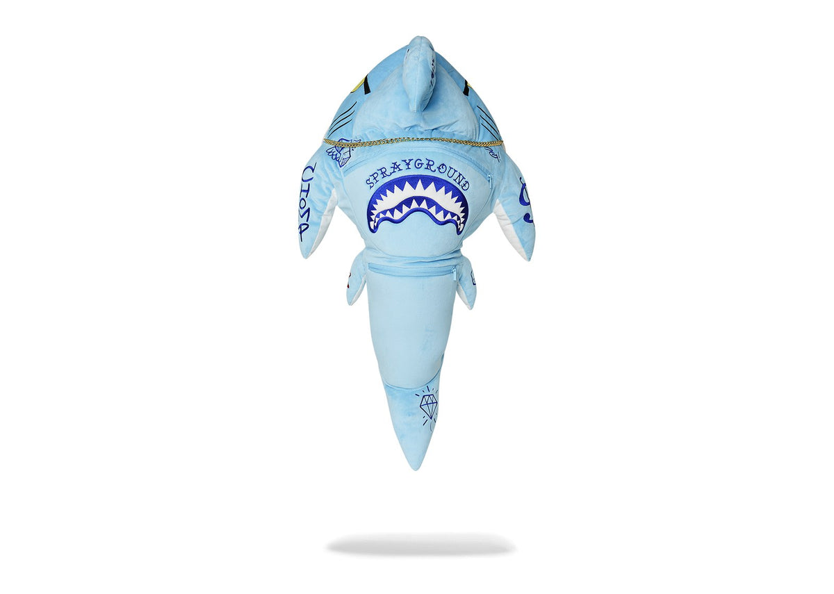 Sprayground Stuffed Savage Hoody Backpack Shark