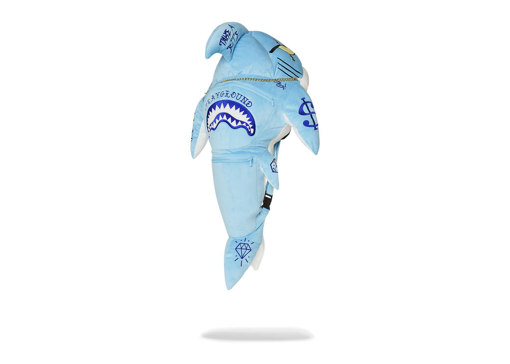 Sprayground Stuffed Savage Hoody Backpack Shark