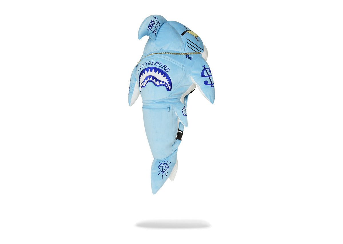 Sprayground Stuffed Savage Hoody Backpack Shark