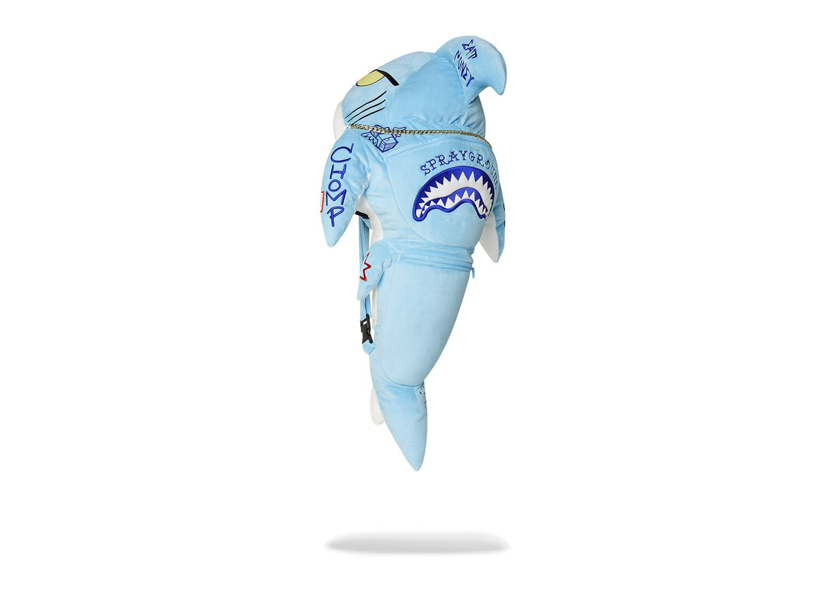 Sprayground Stuffed Savage Hoody Backpack Shark