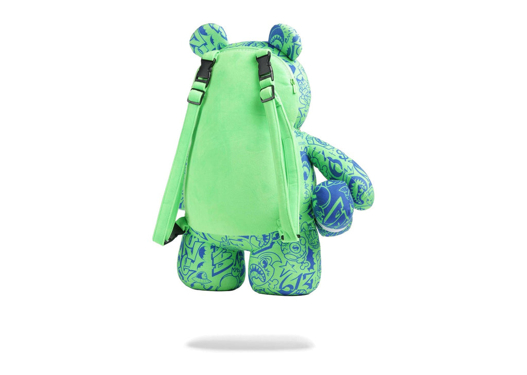 Sprayground Tatted Up No Face Moneybear Backpack