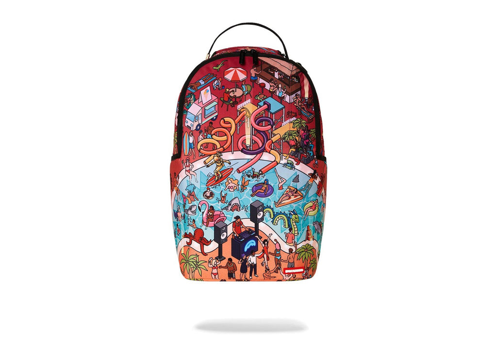 Sprayground the Party Dont Shark DLXR Backpack