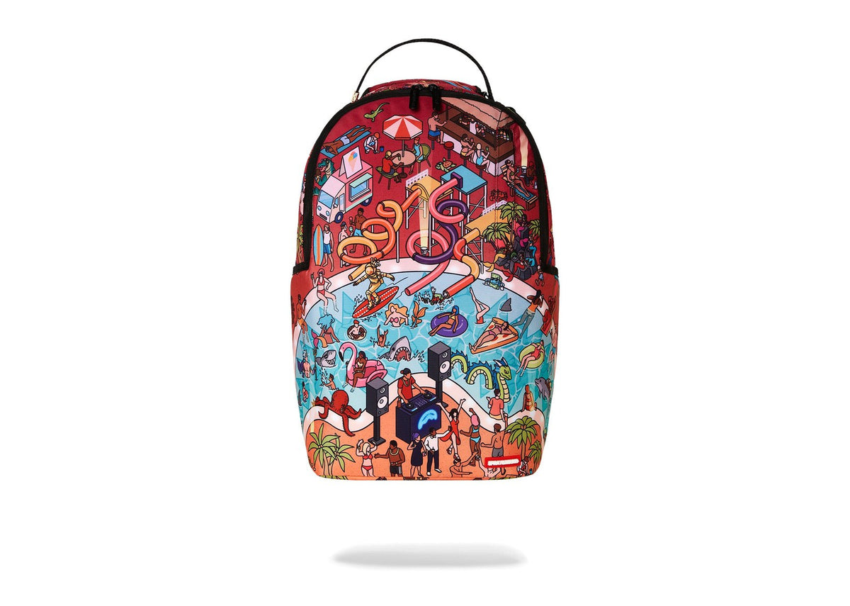 Sprayground the Party Dont Shark DLXR Backpack