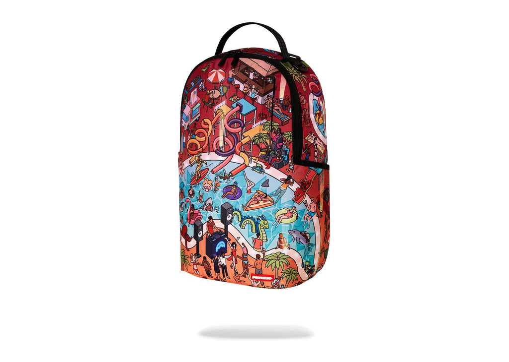 Sprayground the Party Dont Shark DLXR Backpack