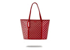 Sprayground Tri Split Red Tote Red