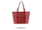 Sprayground Tri Split Red Tote Red