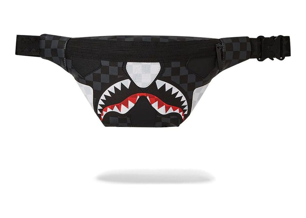 Sprayground Triple Decker Crossbody Black
