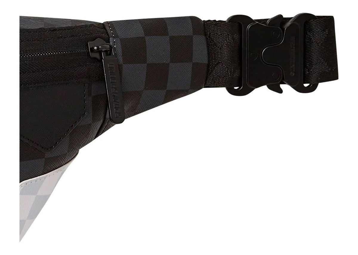 Sprayground Triple Decker Crossbody Black