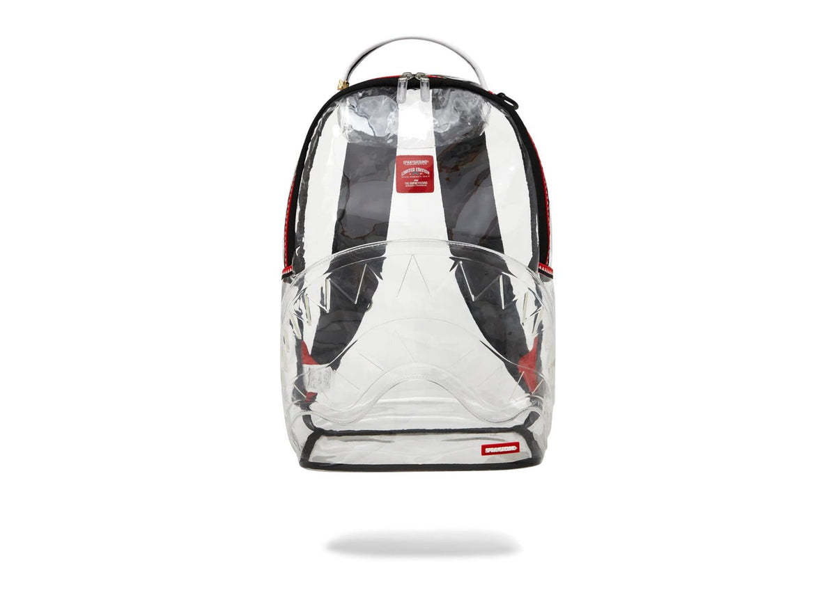 Sprayground VSM Piping DLX Clear Backpack