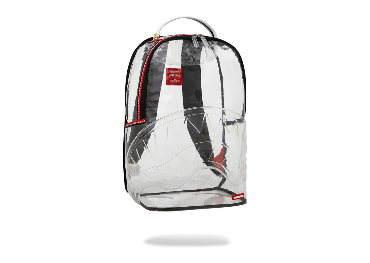 Sprayground VSM Piping DLX Clear Backpack