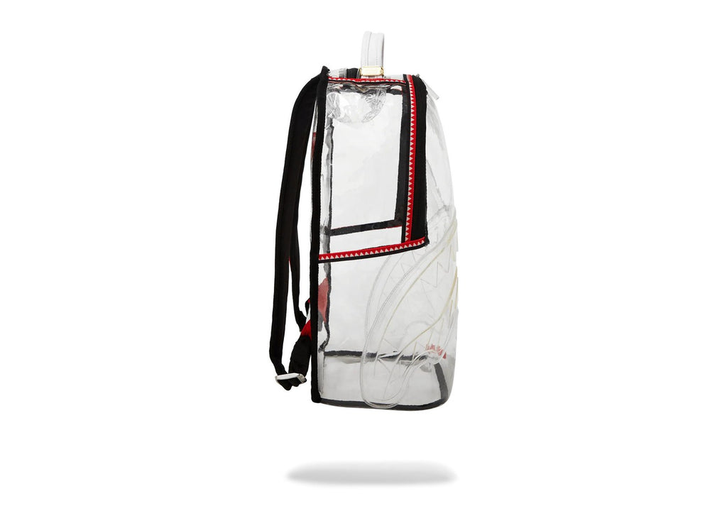 Sprayground VSM Piping DLX Clear Backpack