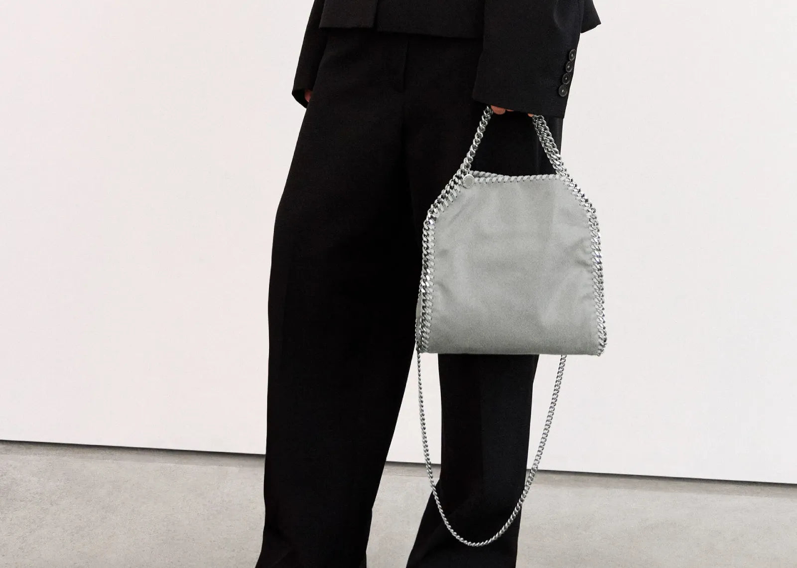 Stella Mc Cartney Falabella Mini Tote Bag Grey