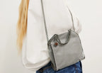 Stella Mc Cartney Falabella Tiny Tote Bag Grey