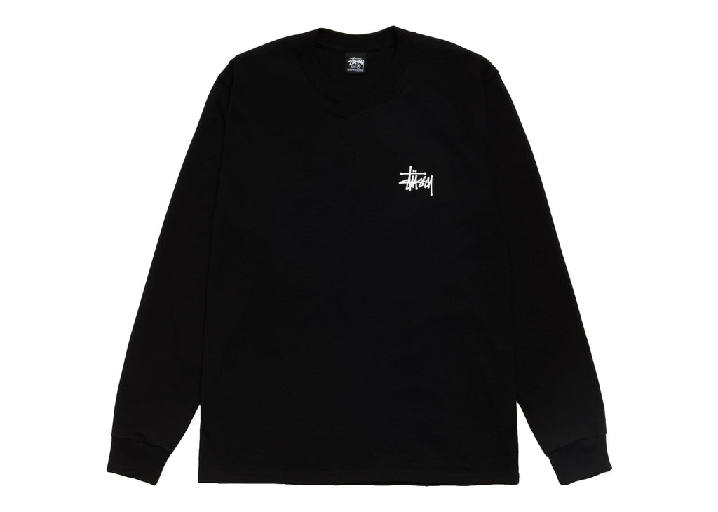 Stussy Basic Stussy LS Tee Black