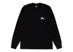 Stussy Basic Stussy LS Tee Black