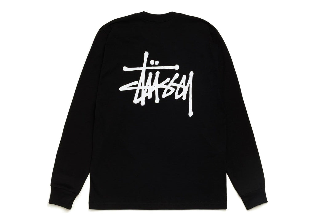 Stussy Basic Stussy LS Tee Black