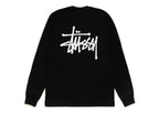 Stussy Basic Stussy LS Tee Black