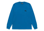 Stussy Basic Stussy LS Tee Blue