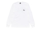 Stussy Basic Stussy LS Tee White