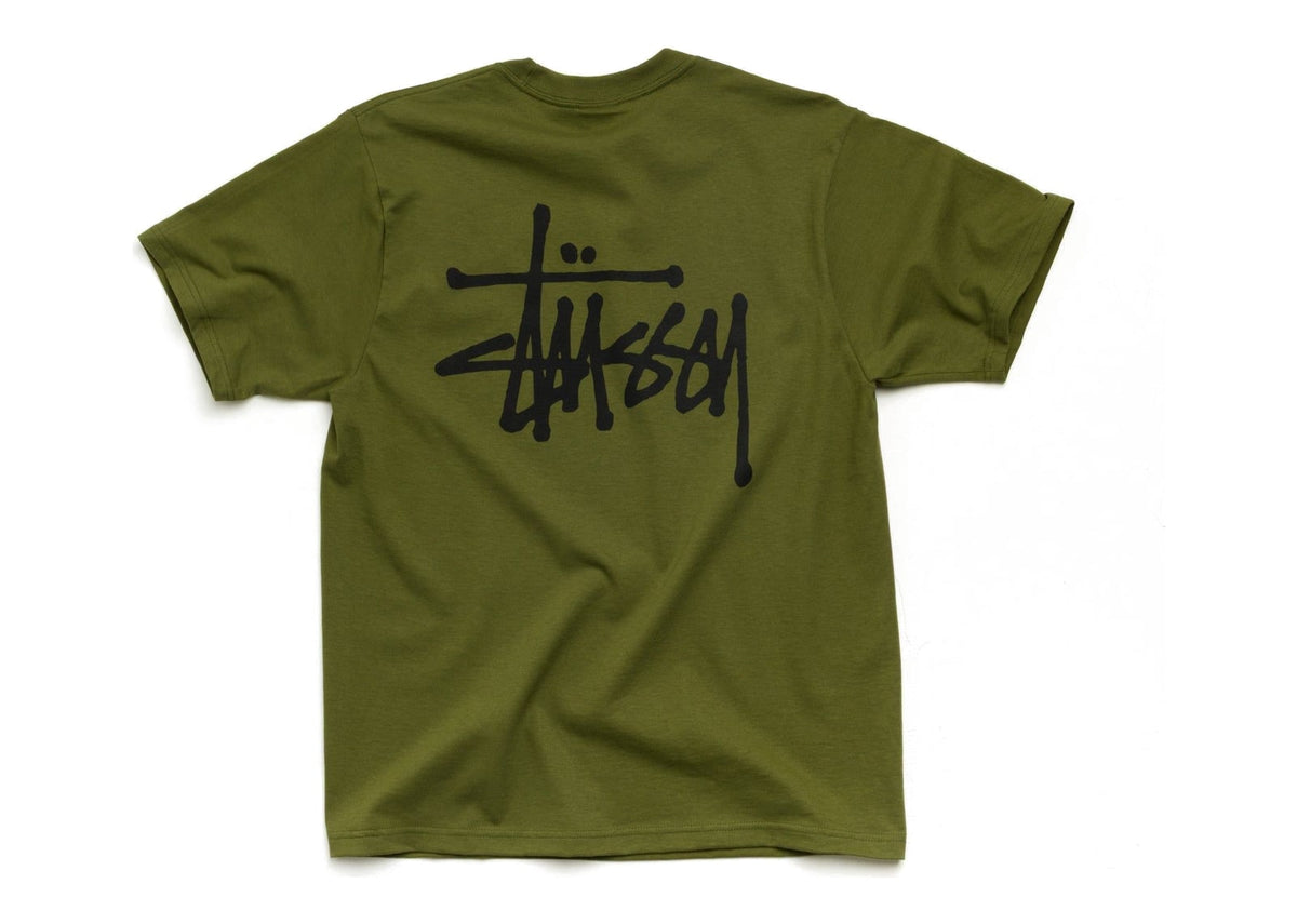 Stussy Basic Stussy Tee Olive