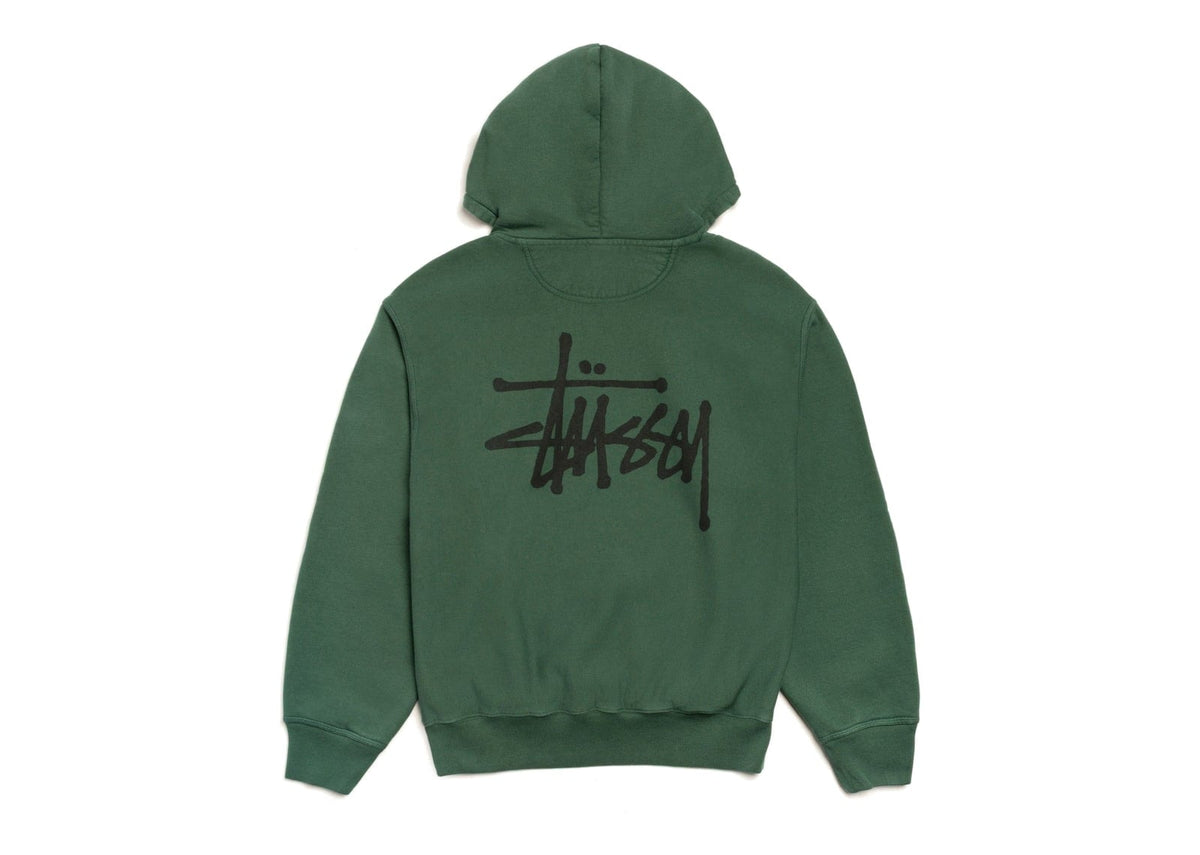 Stussy Basic Stussy Zip Hoodie Pine