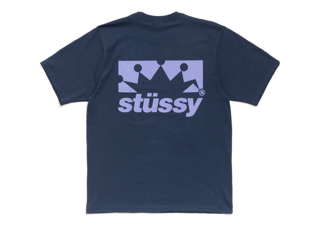 Stussy Box Crown Tee Navy