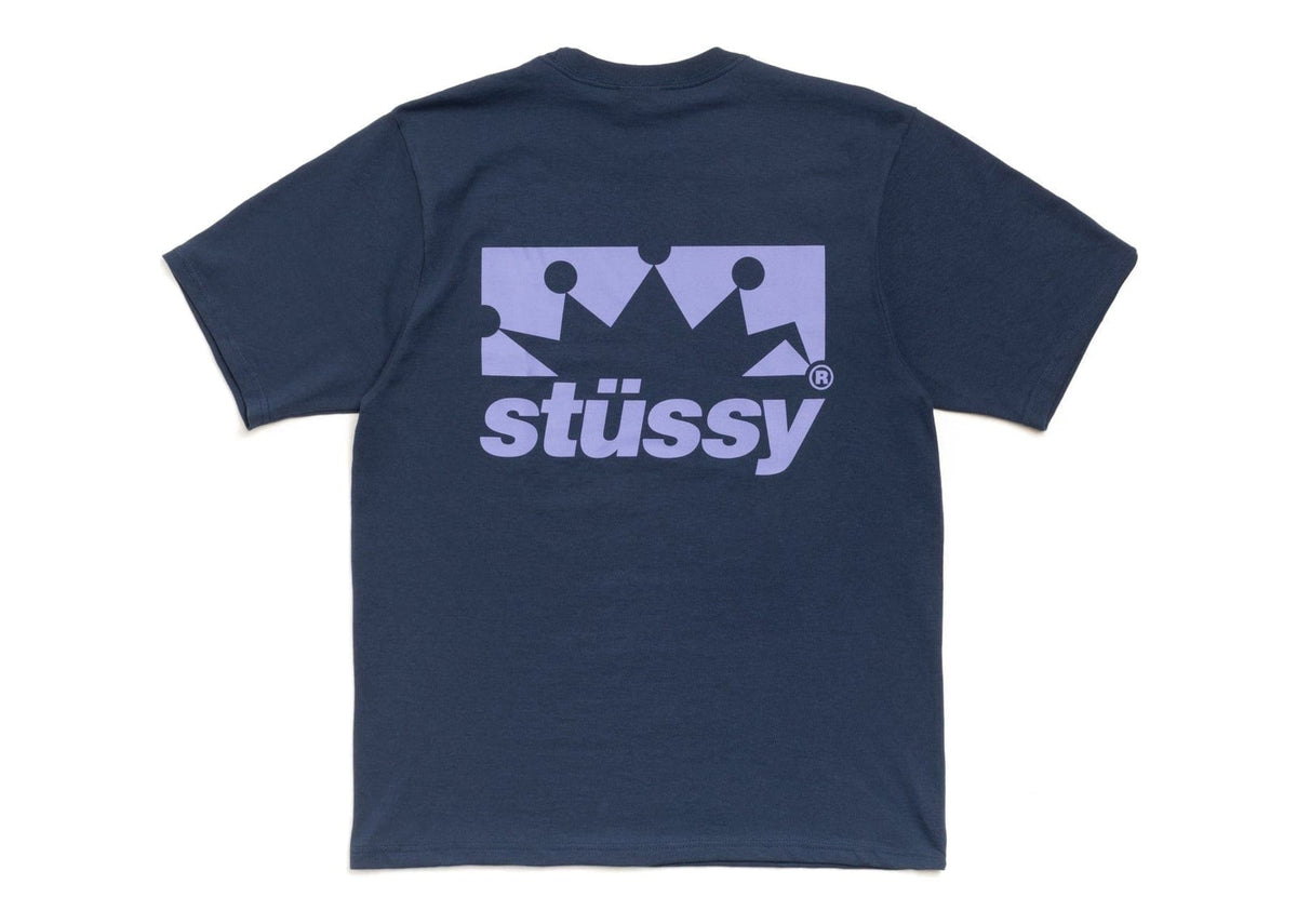 Stussy Box Crown Tee Navy