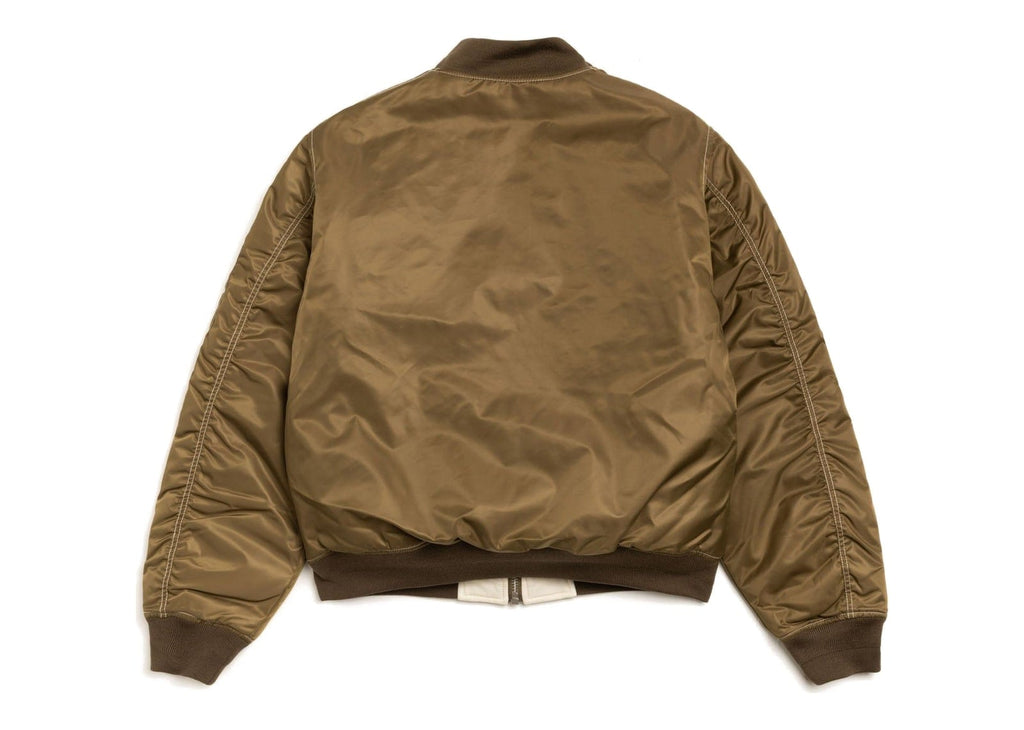 Stussy Built Reversible Bomber Jacket Brown