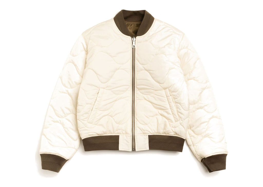 Stussy Built Reversible Bomber Jacket Brown