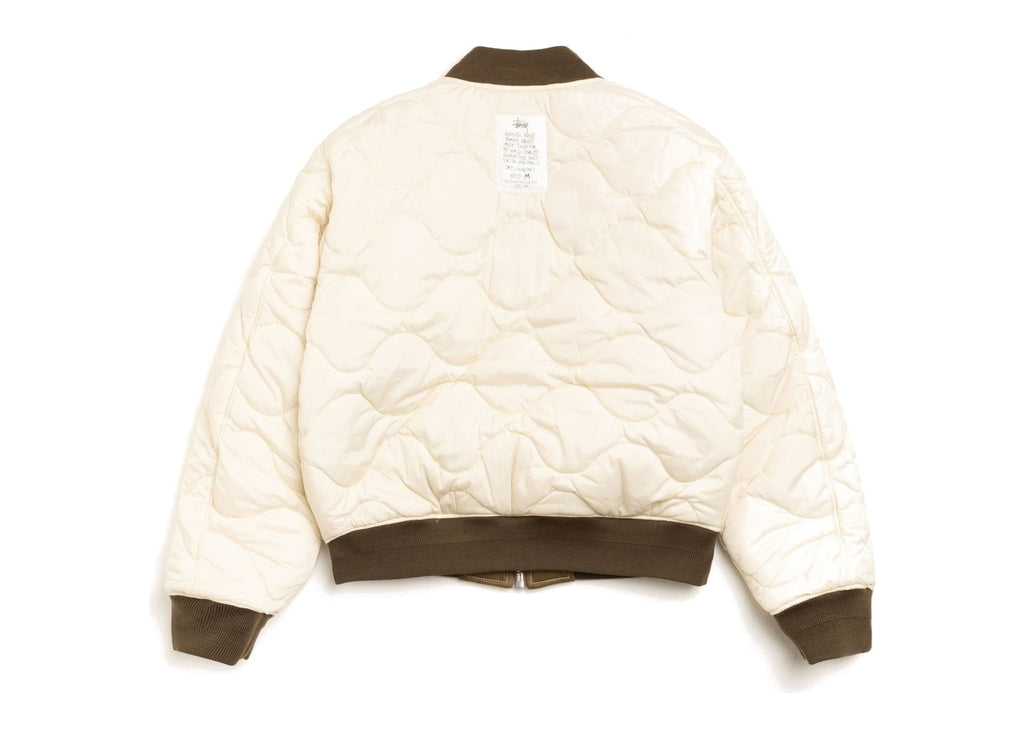 Stussy Built Reversible Bomber Jacket Brown