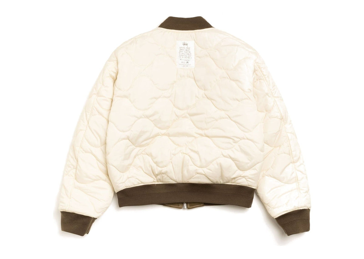 Stussy Built Reversible Bomber Jacket Brown