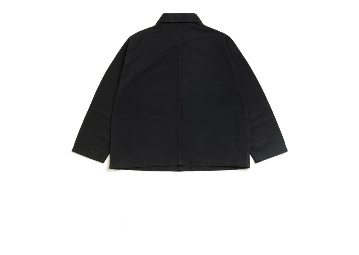 Stussy Canvas Work Overshirt Black