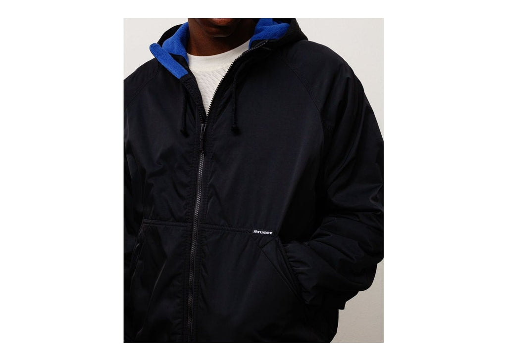 Stussy Coastline Hooded Jacket Black
