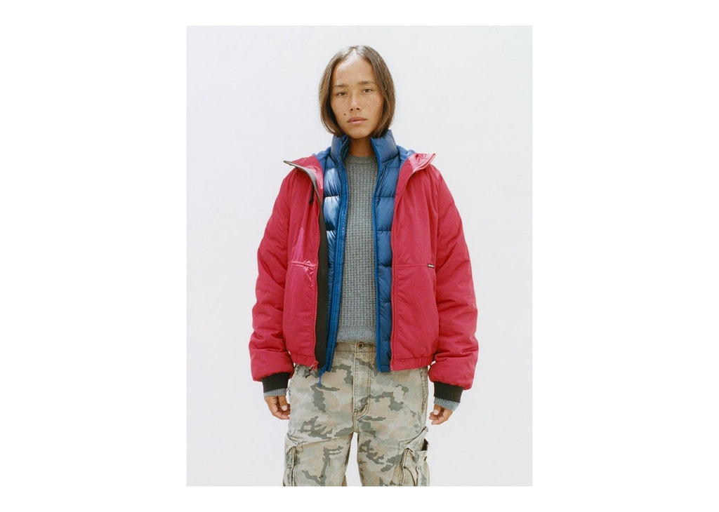 Stussy Coastline Hooded Jacket Red