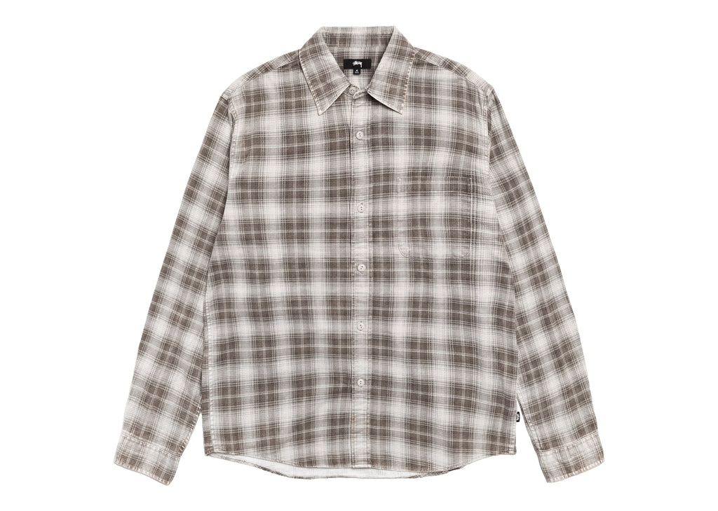 Stussy Dax Printed Shirt Brown