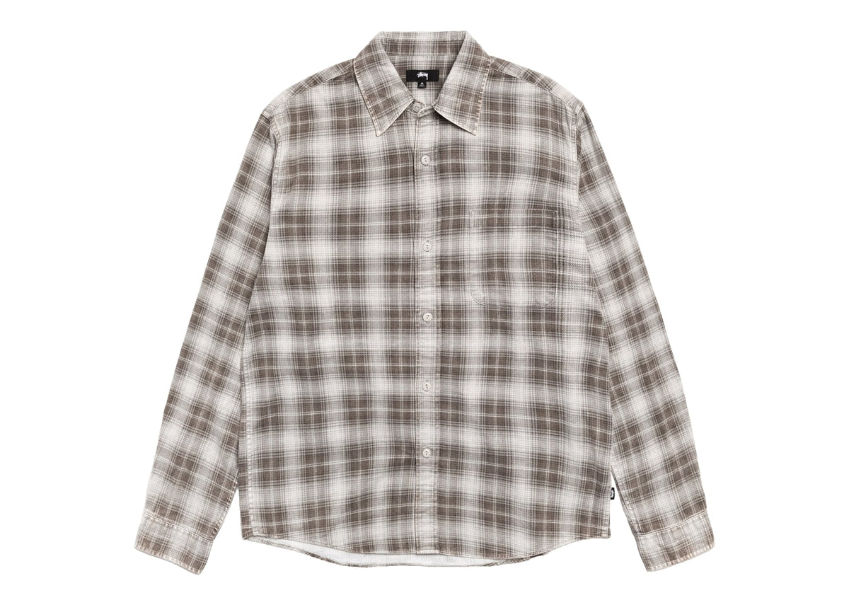 Stussy Dax Printed Shirt Brown