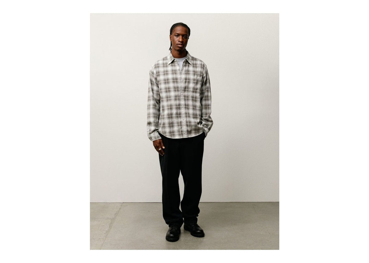 Stussy Dax Printed Shirt Brown