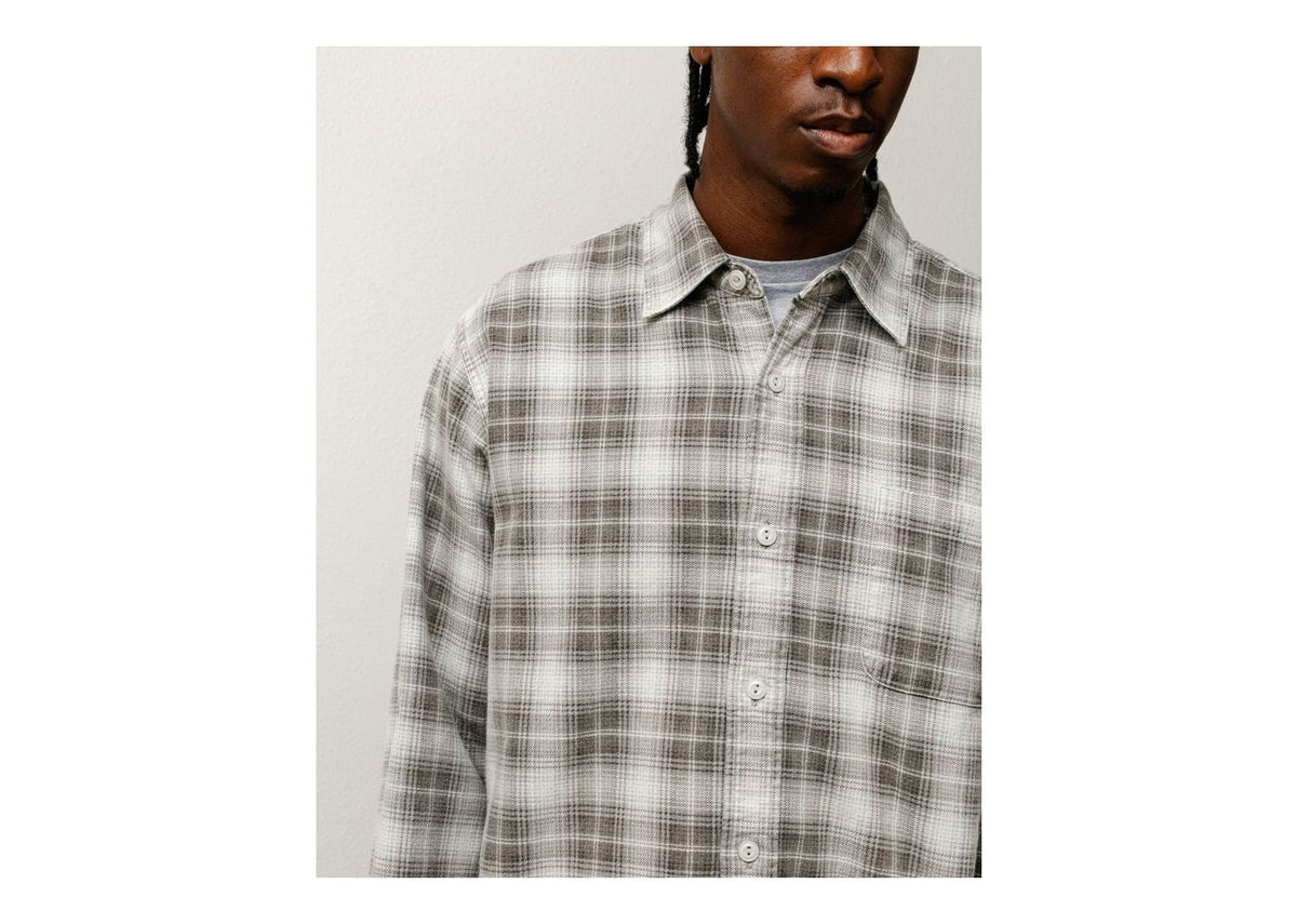Stussy Dax Printed Shirt Brown
