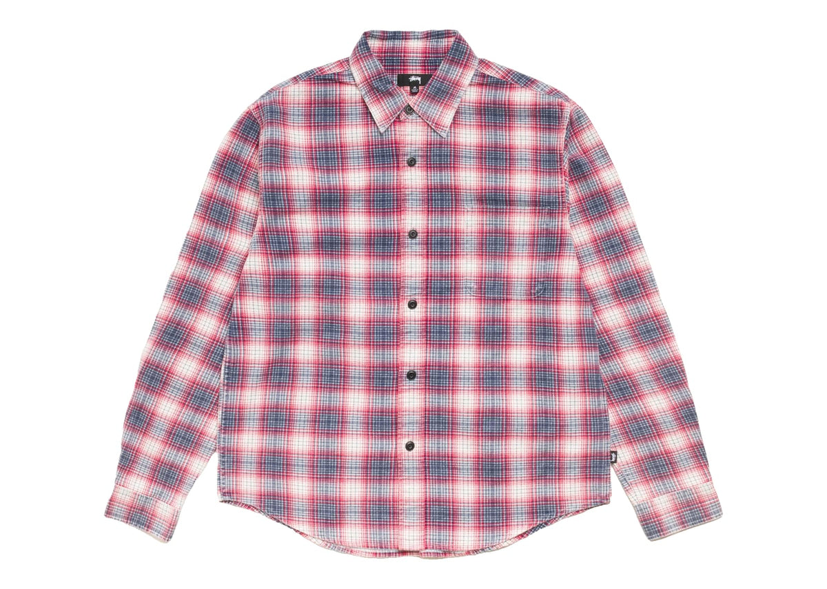 Stussy Dax Printed Shirt Red