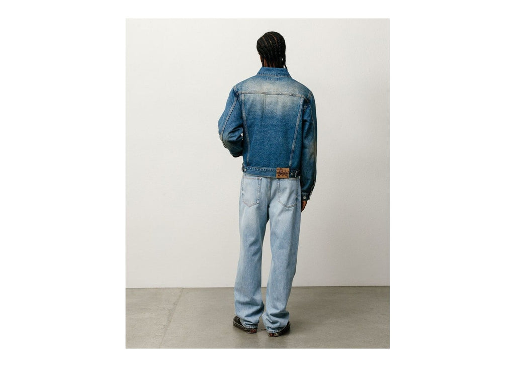 Stussy Denim Trucker Jacket Dark Wash Indigo