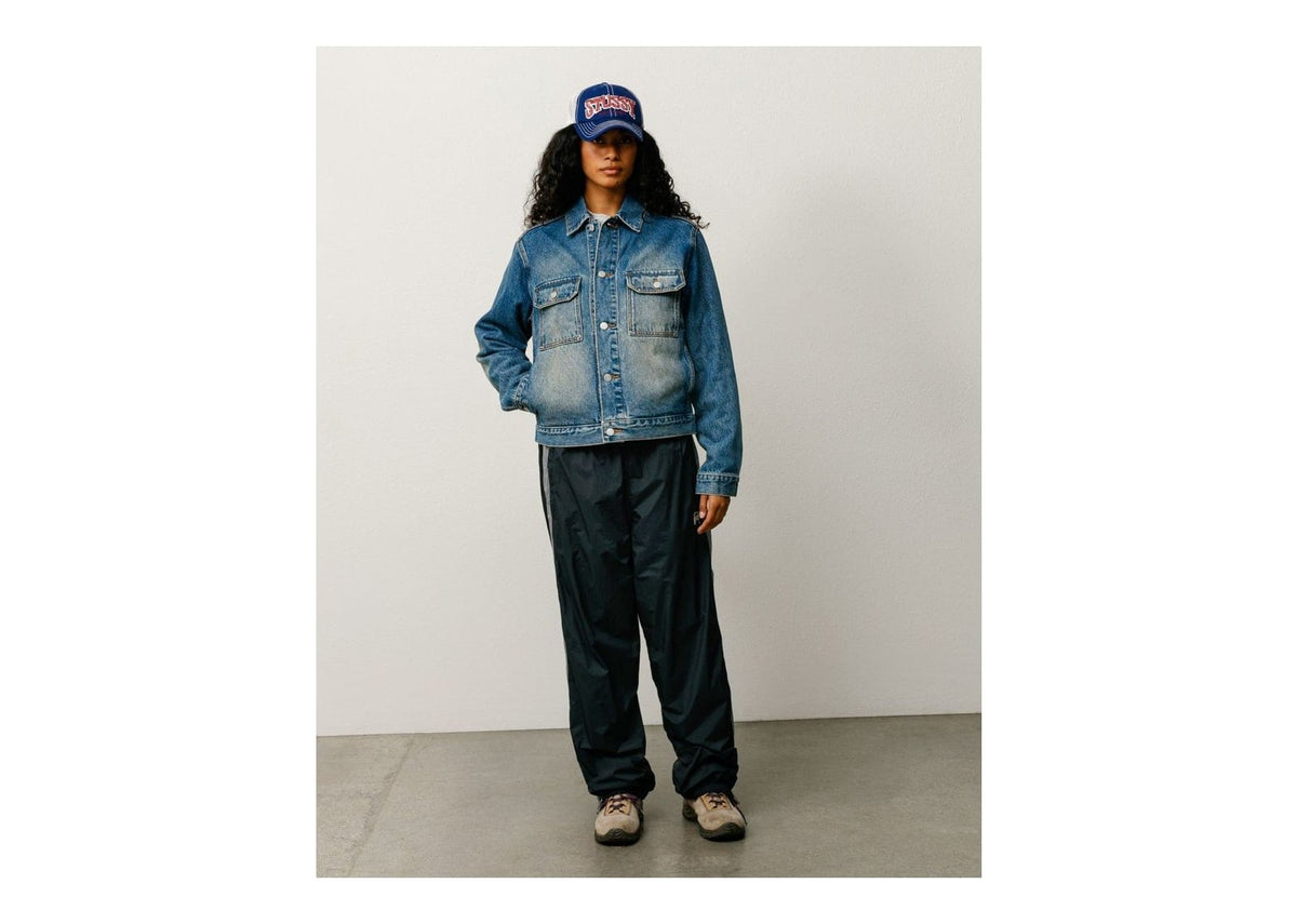 Stussy Denim Trucker Jacket Dark Wash Indigo