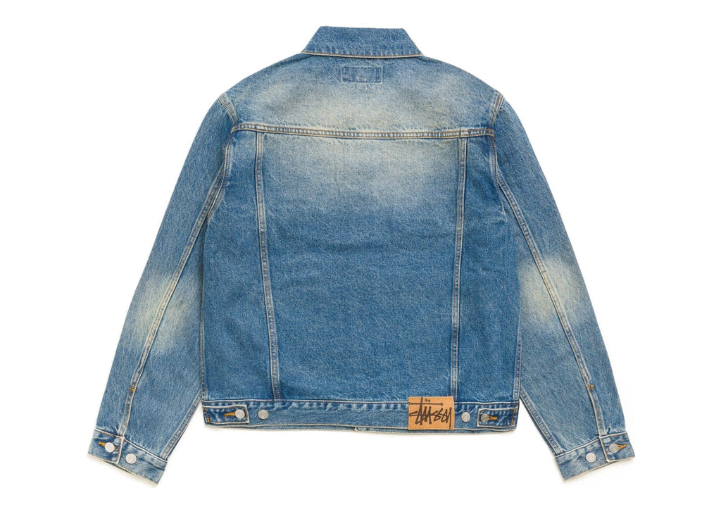 Stussy Denim Trucker Jacket Dark Wash Indigo