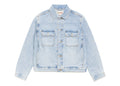 Stussy Denim Trucker Jacket Light Wash Indigo