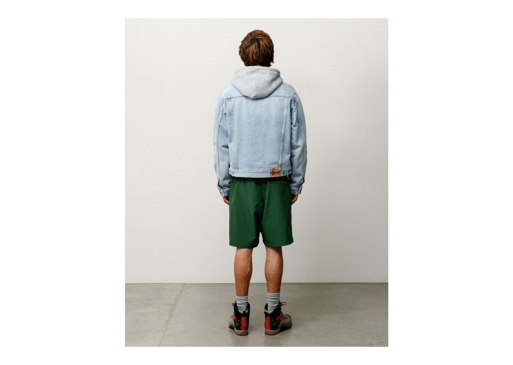 Stussy Denim Trucker Jacket Light Wash Indigo