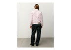 Stussy Denim Trucker Jacket Pink Hawaiian